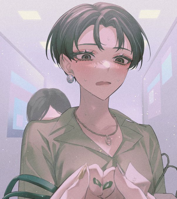 OL×配信者の百合ボイスドラマ#3のイラストを担当させていただきました握手会で会ったふたりは…?よろしくお願いします  