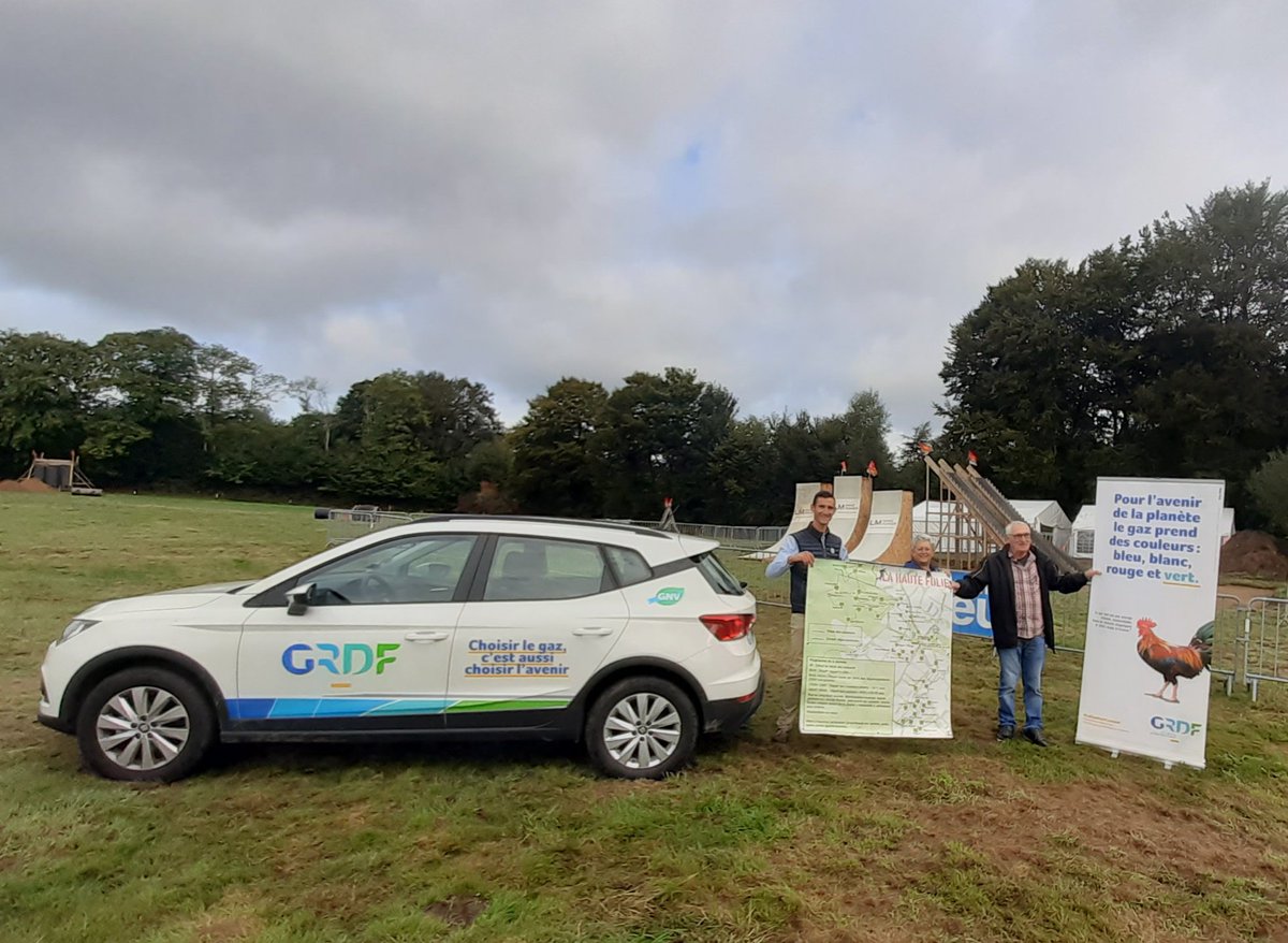 Vous serez nombreux dimanche 18/09 sur le site de la haute folie à venir participer à la course à obstacles éponyme sur les communes de #martinvast et de #sideville 
<a href="/GRDF/">GRDF</a> accompagne l'événement et vous invite à y découvrir un véhicule #gnv #vertlavenir