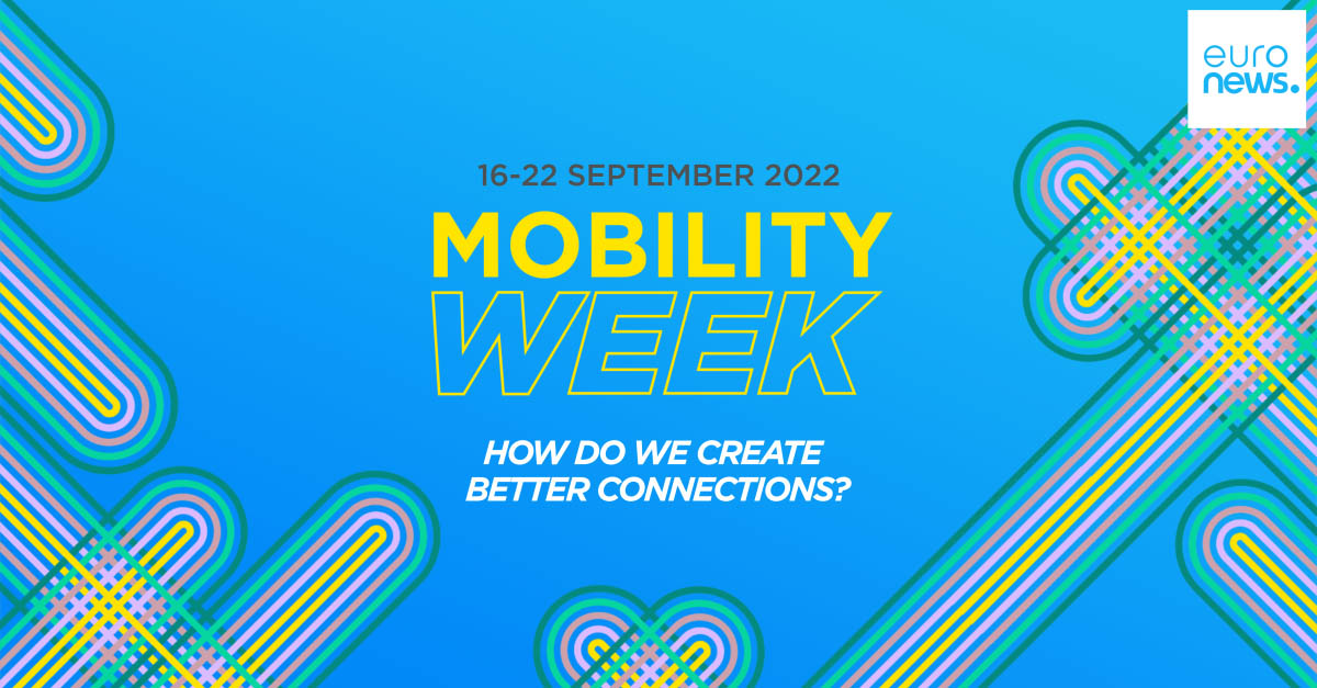 Euronews is proud to launch the second edition of its mobility week ! A special week dedicated to the evolution of urban mobility in Europe. #MobilityWeek