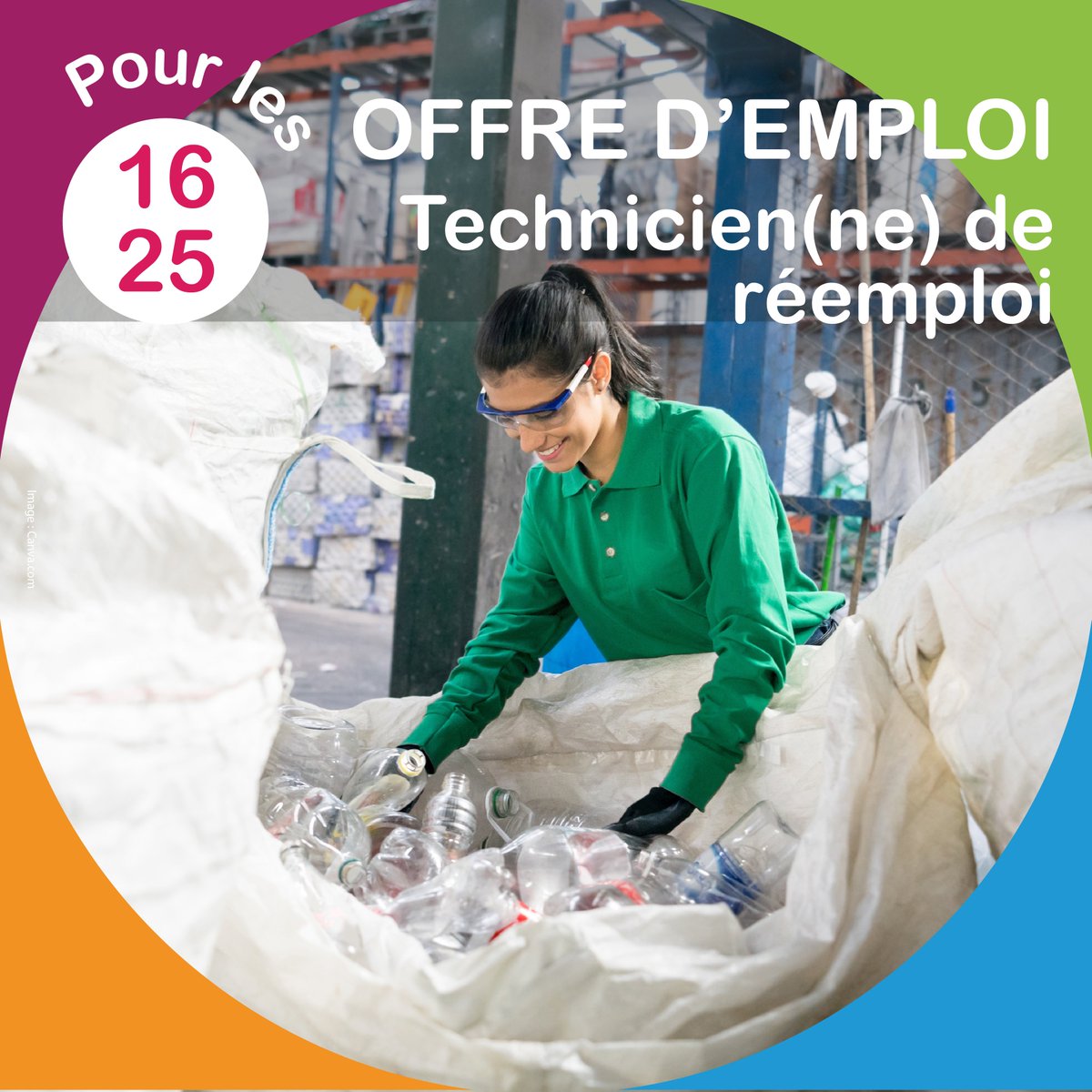 MiloChalon's tweet photo. La Mission Locale recherche des techniciens de réemplois sur Chagny. -> tri des objets, sensibilisation du public, orienter les usagers... Postule ici !
https://t.co/yTMwLwX1Cs
#recrutement #onrecrute #emploi #1625ans #missionlocale #CDD #tempspartiel #recyclage https://t.co/TAhiiUYLBe