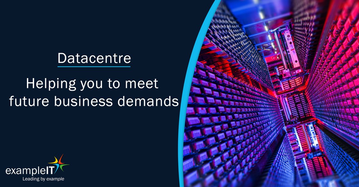 ExampleIT's tweet image. Whether your preference is cloud, virtual or physical network management, we can demonstrate how you can use automation, security, and visibility from within the network to ensure agility and flexibility.
Visit our website:
lnkd.in/dCdYPyA4
#ExampleIT #Datacentre