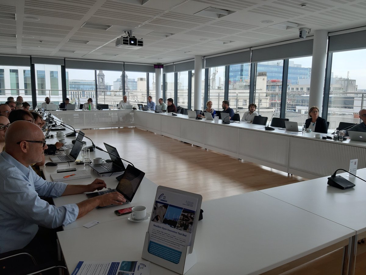 NewSkinOITB's tweet photo. Delighted to have our first NewSkin in-person consortium meeting! Great discussions with the partners on the collaborations and results for surface performance enhancements in different NewSkin facilities
#H2020 #OITBs #NanoEnabled #surfaces #coatings #membranes #Upscaling #Test https://t.co/ggwky6bHbr