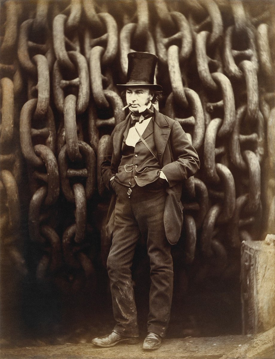 15 Sept 1859 - Civil engineer, Isambard Kingdom Brunel, dies in Westminster, London, aged 53. (1/2) #OTD #History #IsambardKingdomBrunel #Engineer