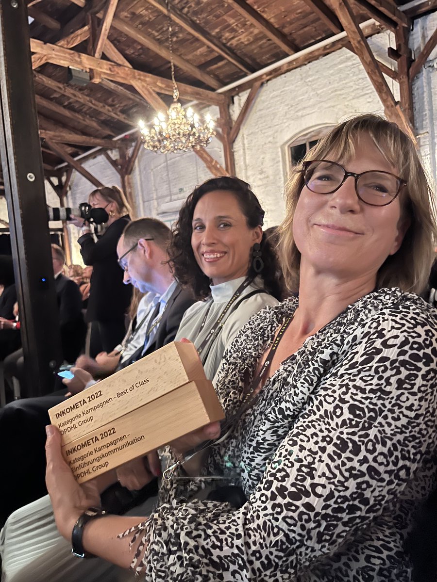 OpenCommsGlobal's tweet image. Our Smart workspace collaboration with the awesome team at #DPDHL won two awards at this year’s #INKOMETA awards.

#opencommunication #daretobebold #inkometadays #internalcommunication #employeeexperience #inkometa22

Well done to the Team!!!🥳
