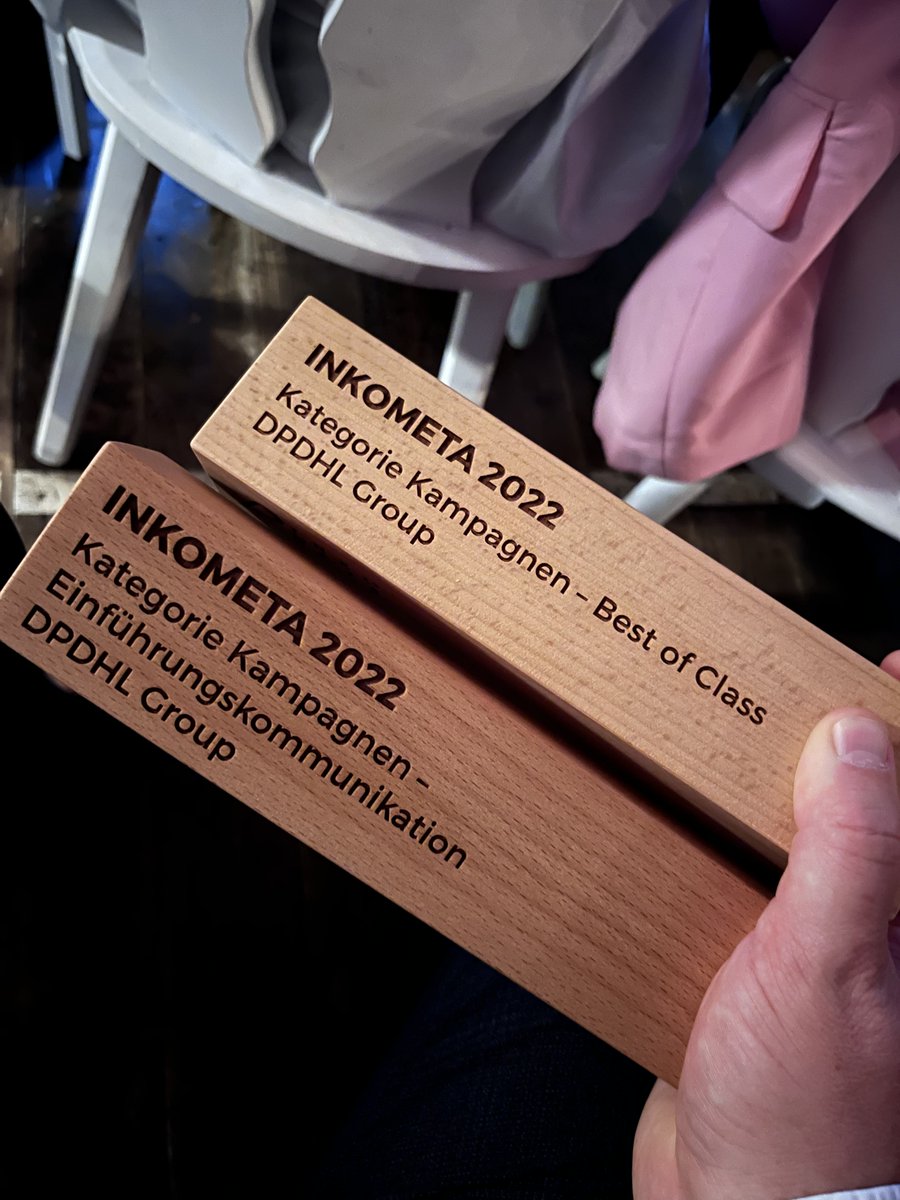 OpenCommsGlobal's tweet image. Our Smart workspace collaboration with the awesome team at #DPDHL won two awards at this year’s #INKOMETA awards.

#opencommunication #daretobebold #inkometadays #internalcommunication #employeeexperience #inkometa22

Well done to the Team!!!🥳