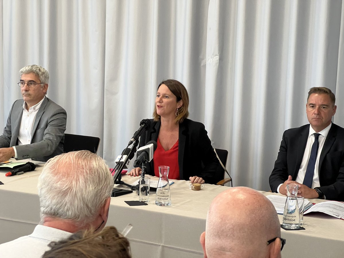 simonmarty's tweet image. Le jardin extraordinaire s'étendra dans la Carrière, le projet du Bas-Chantenay
se poursuit explique @Johanna_Rolland.
Il va connaître dans les mois à venir une 2me phase, avec notamment l'aménagement d'une rivière.