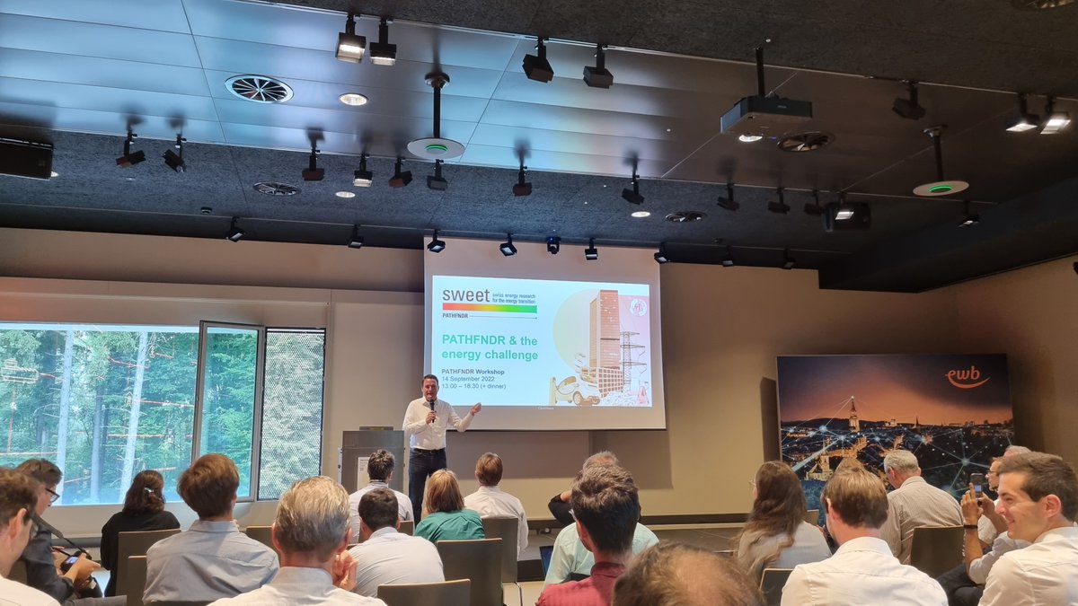 StefanoMoret's tweet photo. Very good to be in Bern yesterday, joining the first in-person meeting of the #SWEET #PATHFNDR project.
Great to catch up with colleagues across institutions in #Switzerland and @tudelft - many ideas for future collaborations as part of my @snsf_ch #Ambizione project! 🇨🇭 https://t.co/jMrSPVHK6s