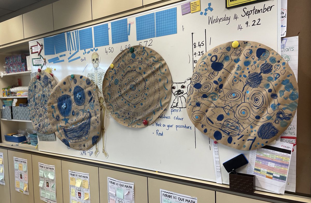 BevansJoel's tweet photo. Yesterday, celebrating #DotDay at #CISprimary with a little help from our secondary students.
It was so good to be able to resume cross-division collaborations again after such a long time.
Thanks to our fabulous arts team for creating opportunities to #maketheirmark https://t.co/4e2c41M3UC