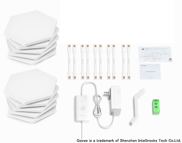 AmiAmi_English's tweet photo. 🪅Pre-order open!!🪅
Govee LED Panel Light (Hexagon Type, 10pk) (Shenzhen Intellirocks Tech Co., Ltd.)
Order from👉https://t.co/SA59mj6yIW
#LEDPanelLight #LED #LEDLight https://t.co/USZ15H4If8