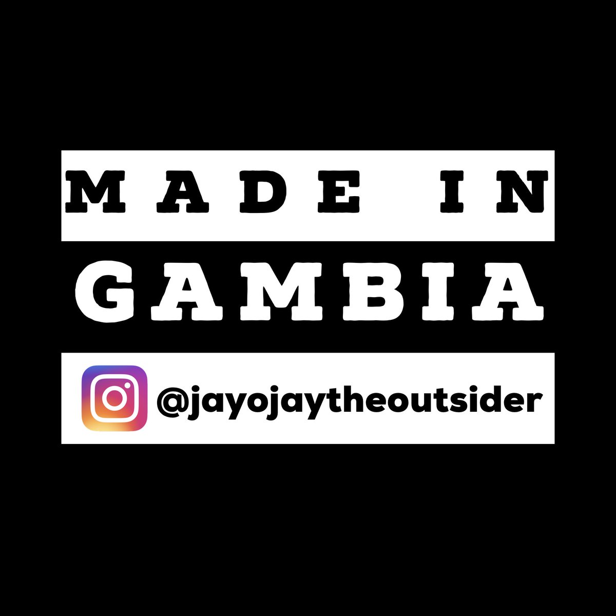 jayojay9's tweet photo. 🇬🇲Kanifing Estate, Wateva Repping! 🙌🏾
#jayojay #Goddid #djkhaled #jadakiss #maskedrapper #DEGADEUG #CouraAGun #dallastx #texas #gambia🇬🇲 #senegal🇸🇳 #rap #dallasrap #dallasrapper #gambian #texasrap #unsignedartist #independentartist https://t.co/iP1WYAhAT1
