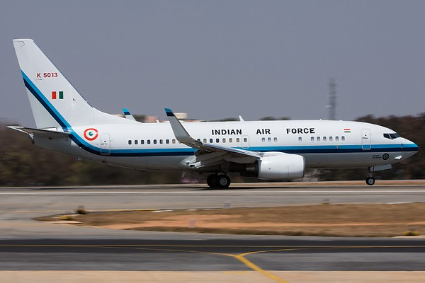 Defence_United_'s tweet photo. VUAVB
K5013
#IAF #Boeing 737-700 "#Rajhans" took off from #Delhi!
Possibly can say that PM Modi left from #Uzbekistan's #Samarkhand for the #SCO summit! https://t.co/lFkaiA4fMI