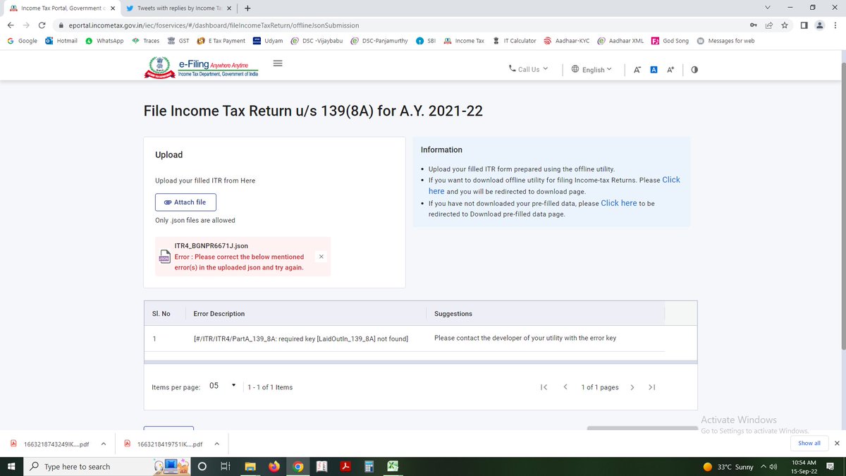 Auditoroff's tweet photo. @IncomeTaxIndia how to rectified the error please help me https://t.co/iGH6RMjShd
