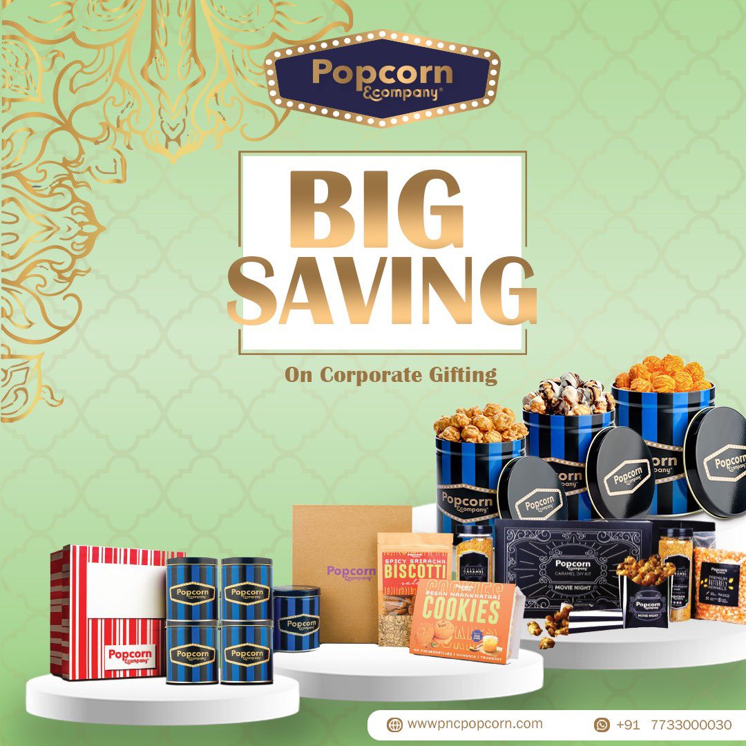 PnC_Popcorn's tweet photo. Gift has the power to keep up it for a long time and to develop relationship that is powerful. Particularly in the corporate world, a a happy customer or a partner that is satisfied can have an enormous impact on the business.
Order now on: https://t.co/0yuLUyMHlC https://t.co/RtwLf8EQQA