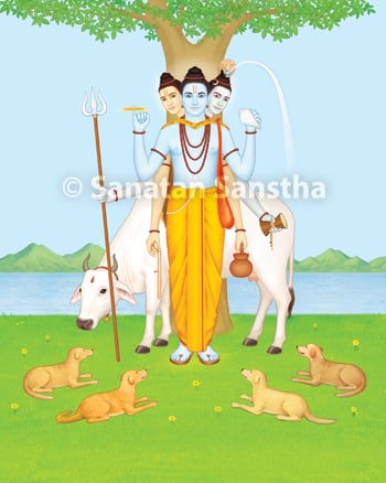 SanatanPrabhat's tweet photo. By chanting the Name of Deity Datta - 'Shri Gurudev Datta' in #Pitrupaksha, the onward sojourn of the #ancestors is faster.

Chanting of Deity Datta’s Name generates Shakti which creates a protective sheath around the devotee.

https://t.co/p8S3YFSpFT

🚩 श्री हरि I नमो नारायण 🚩 https://t.co/SGYdO7c86C