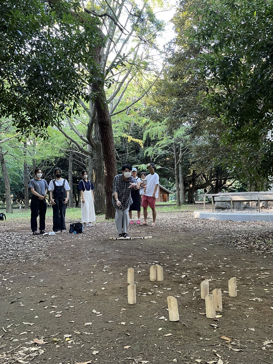 先週の出来事
in 代々木公園