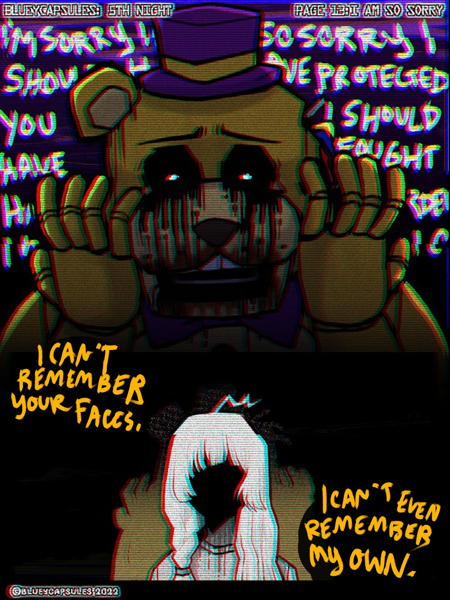 Bluey Capsules on X: Sorry William, we didn't know what you wanted! #FNAF   / X