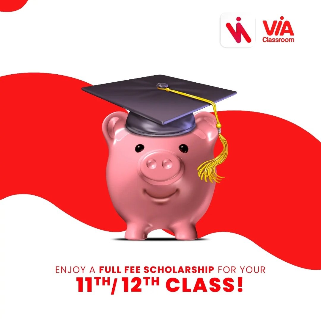 viaclassrooms's tweet photo. Achieve your loftiest dreams! Attempt the VIA Classroom Trivia Quiz and win a chance to enjoy a full one year scholarship for your 11 th /12 th class! Hurry! Offer Closes Soon!.

Contact us -9633730966
Info@viaclassrooms.com

#Dreams #OnlineCourses #TriviaQuiz #VIAclassrooms. https://t.co/kItkjOOld2