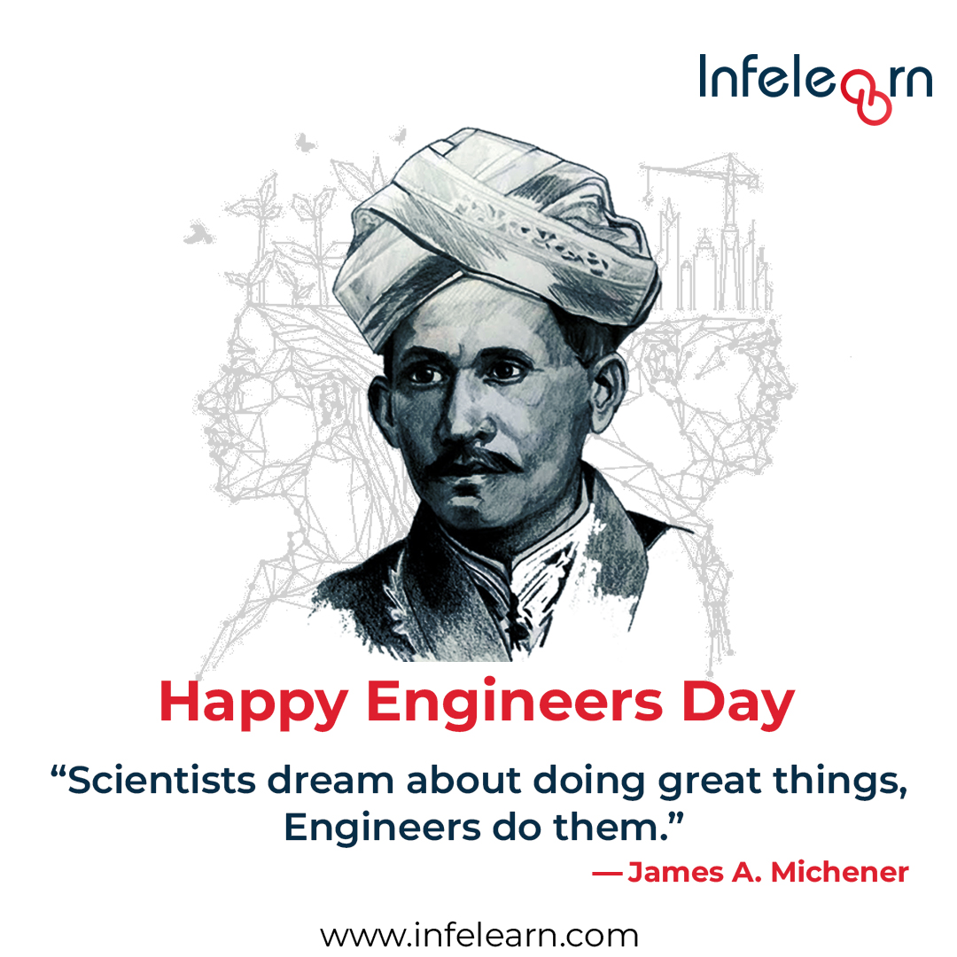 infelearn's tweet photo. Engineer’s day is celebrated every year to remember and pay tribute to some of the greatest engineer’s of our country. we celebrate engineer day on the birth anniversary of M Visvesvaraya who is seen to be one of the best engineers the world has ever seen.
 #HappyEngineersDay https://t.co/sFzntOMqev