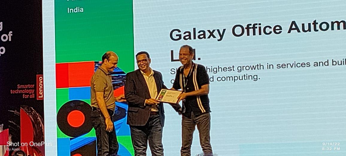SanjayPatodia1's tweet photo. I am excited that our investments in scaling up our NOC, our Centre of Excellence &amp; our managed services for Data Centre &amp; Cloud management are steadily delivering customer delight. Proud to receive the services growth award at #LenovoAccelerate this year.
@Galaxyoapl https://t.co/Da61JN1qZ3