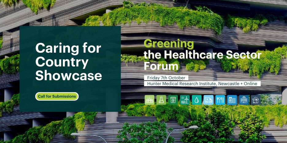📢 DEADLINE EXTENDED TO 30 SEP 📢

At #GreenHealthForum22 we are showcasing health service initiatives that embrace and incorporate Indigenous knowledge into mainstream healthcare practices.

Is your org leading on Caring for Country? Get in touch.

Info👉 caha.org.au/caring_for_cou…
