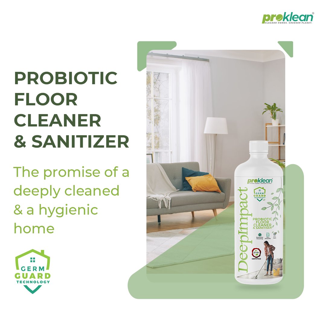 ProkleanT's tweet image. Don&apos;t leave anything on your floors- not even residue!

Get the best and safest clean with DeepImpact.

#prokleanhome #prokleangreen #homecleaning #sustainability #ecofriendly #india #trending