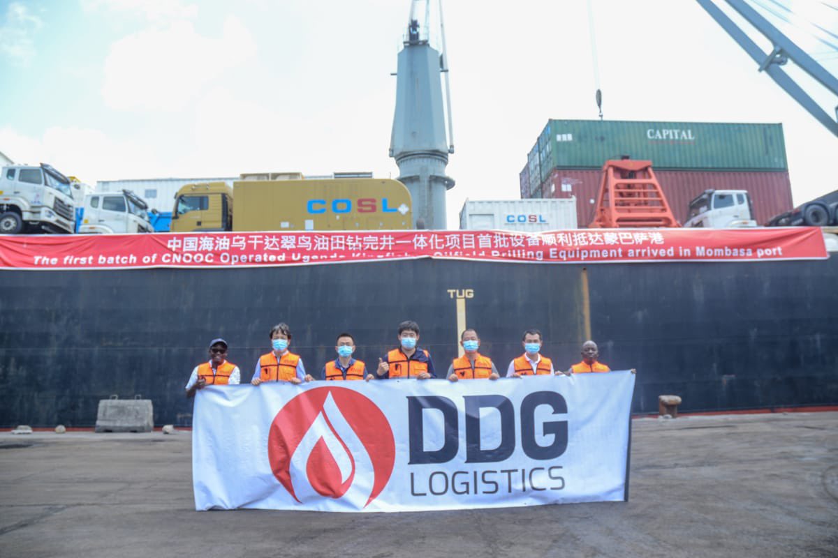 Steps to first oil. <a href="/CNOOCUgandaLtd/">CNOOC Uganda Limited</a> Kingfisher oilfield rig reaches Mombasa port and will soon be in Uganda. We are committed to delivering first oil to Uganda and there’s no turning back.