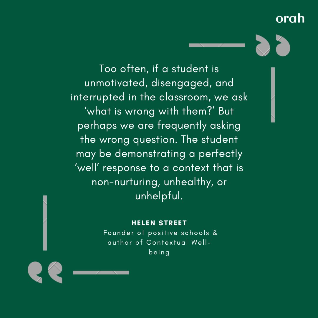Subscribe to our video podcast channel and listen to Dr. Helen Street talk about nurturing contextual wellbeing, and building safe spaces for students that stimulates their learning: hubs.li/Q01m2sLZ0  

#newpodcast