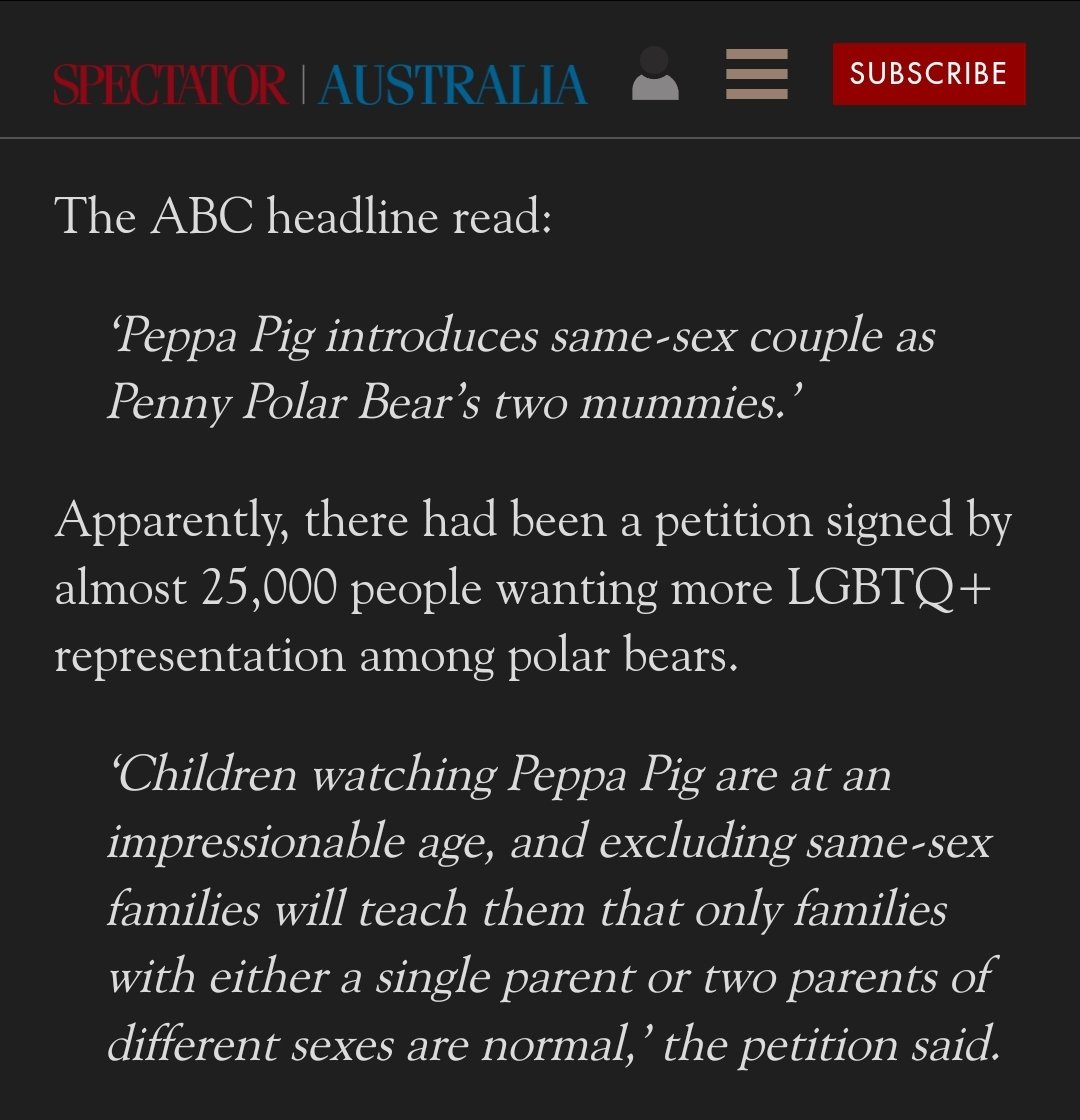 That2ndAccount2's tweet photo. A gross article by James Macpherson for the Australian Spectator #LGBT https://t.co/QnAKpvj2Y0