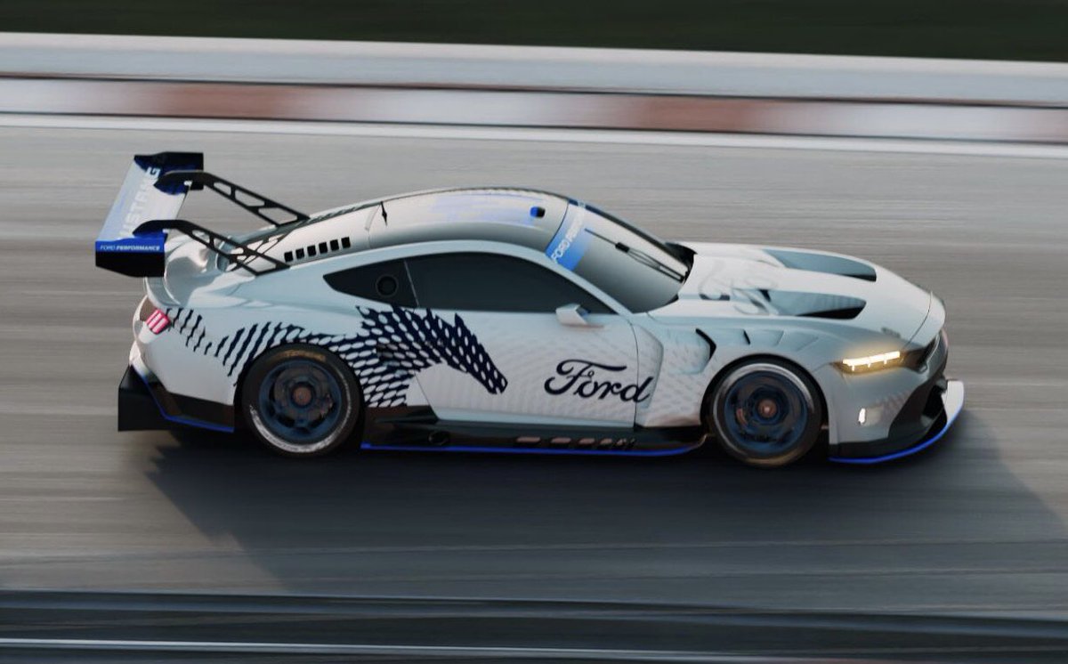 The all-new GT3-spec Ford Mustang was revealed in Detroit last night.