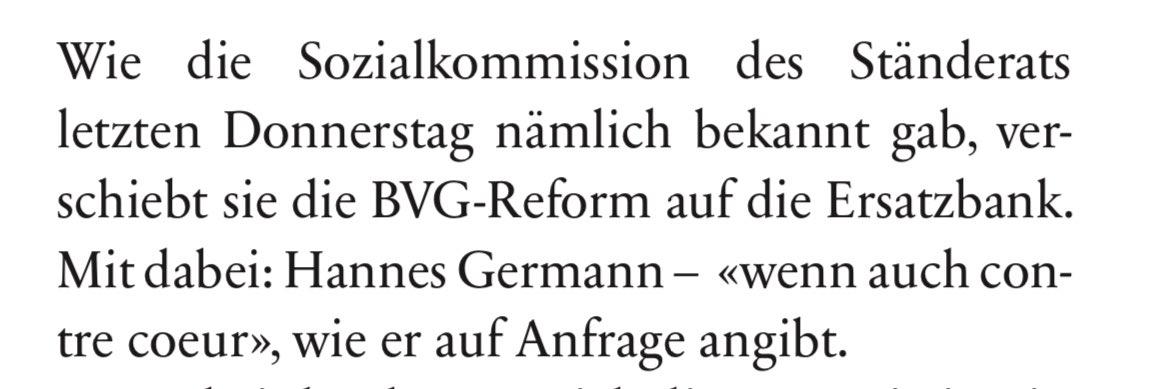 Simon Stocker (@simonstockersh) on Twitter photo Neues aus dem #Ständerat in der @Schaffhauser_AZ. Wenn aus bürgerlicher Taktik „contre coeur“ wird <a href="/germann_hannes/">Hannes_Germann</a>. Ich mag nicht so recht daran glauben. Neues aus dem #Ständerat in der @Schaffhauser_AZ. Wenn aus bürgerlicher Taktik „contre coeur“ wird <a href="/germann_hannes/">Hannes_Germann</a>. Ich mag nicht so recht daran glauben.
