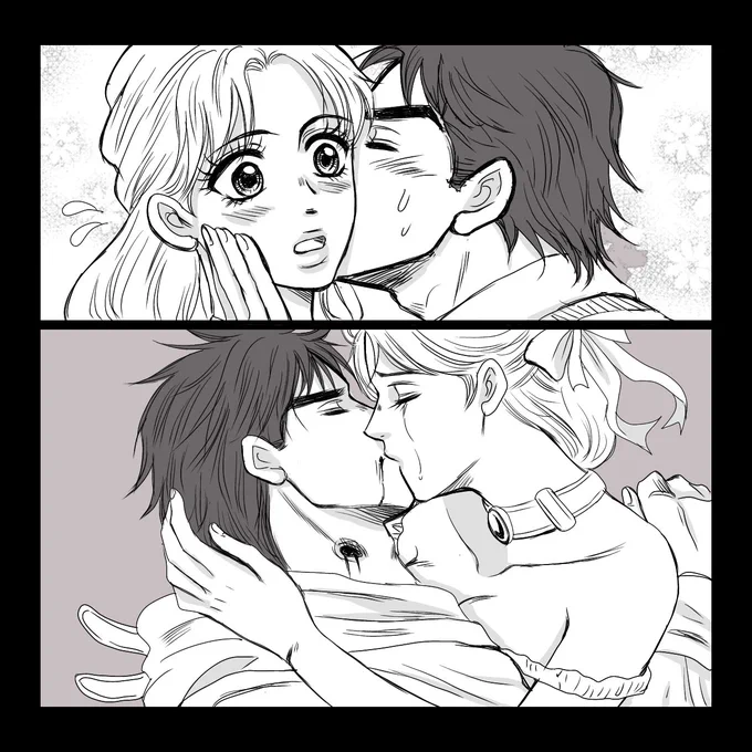 ジョナエリ
大好きなんだけどあまりにも気高くて美しすぎる2人なので中々描けない・・・
世界一幸せになってもらいたかった
尊いという言葉はこの2人のためにある・・・ 