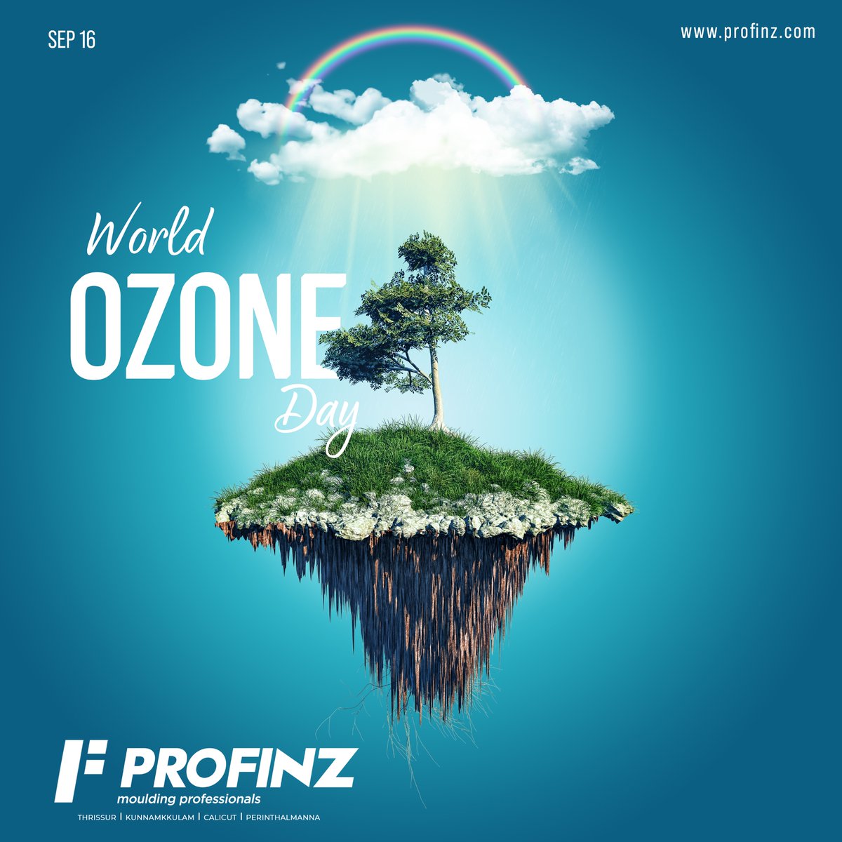 ProfinzCMA's tweet photo. “Keep Ozone from becoming the no zone. Happy World Ozone Day!”

“Protect the ozone today or tomorrow you may be in dismay.”
#Profinz #WorldOzoneDay #BeAPro #professionalcampus https://t.co/1TGwYnBsqs