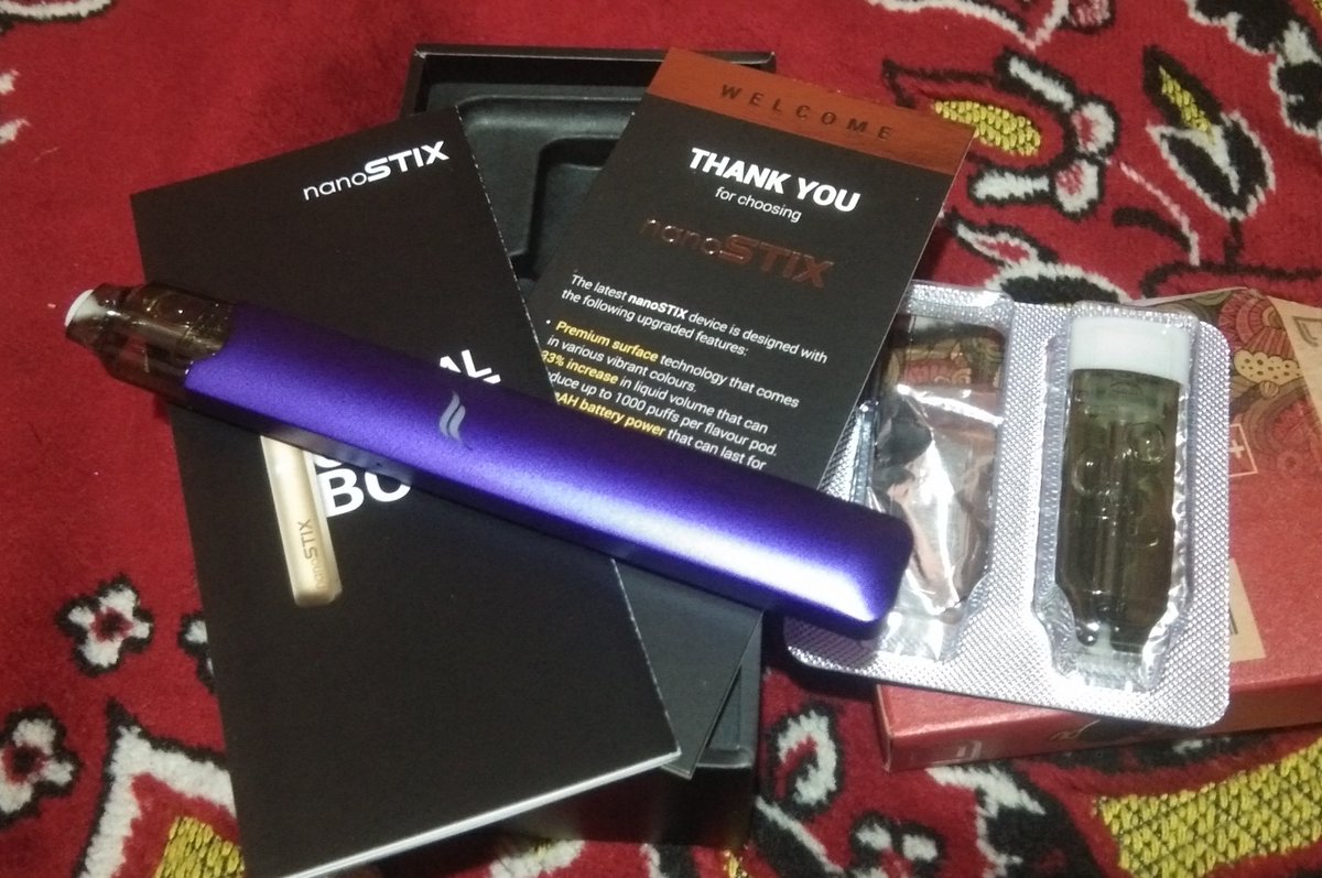 yudiduy_'s tweet photo. Terimakasih @Nanostix_IND give awaynya sudah nyampe... kesan pertamanya praktis, simple, enak &amp; jadi optimis untuk bisa berhenti merokok dalam 7 hari... sukses selalu @Nanostix_IND 🙏
#nanostix
#berhentimerokokdalam7hari https://t.co/OhUL9nR9ik