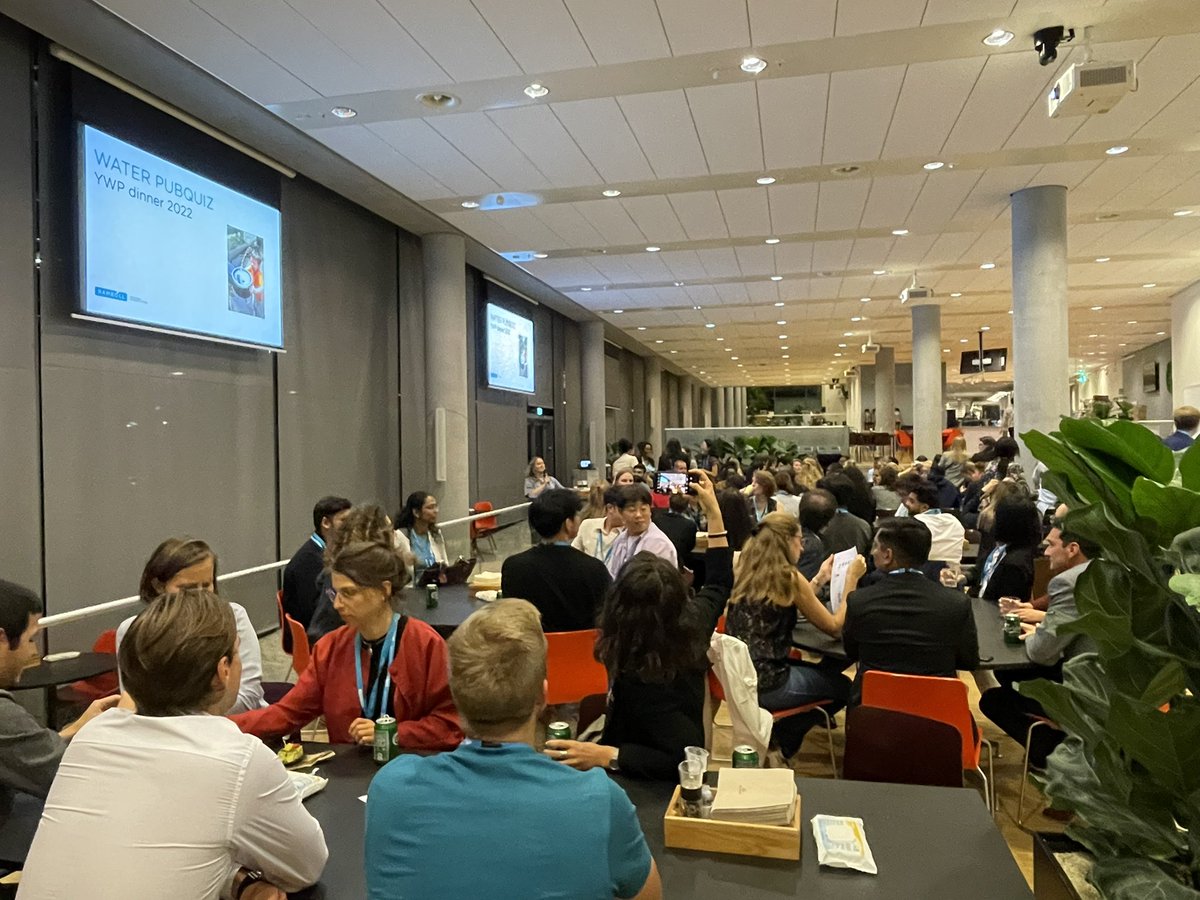 ywp_cz's tweet photo. We are attending the World Water Congress in Copenhagen, Denmark this week.
Many interesting and inspiring speeches, lots of new connections and activities with other YWP chapters! 
#ywp #WWCE2022 https://t.co/DqZ1WboYx4