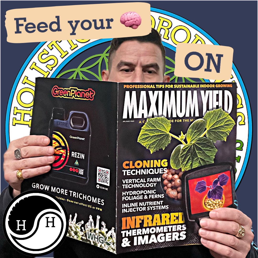 holistic_hydro's tweet photo. Feed your brain 🧠 on @Max_Yield magazine. Grab a #free copy when you visit the Holistic Hydroponics warehouse 👌😊 #hydrolife #hydroponics #garden #hydroshop #sydney #maximumyield https://t.co/r9Ku4NjaTB