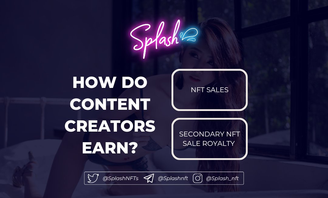 SplashNFTs's tweet photo. The sexiest creators are all in one place, and that's #SplashNFT! $Splash with the hottest content creators with exclusive #NFTs on our marketplace! $SplishSplash https://t.co/UD89LHQw8G