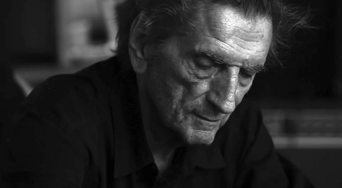 'Silence is the most powerful state.' #HarryDeanStanton