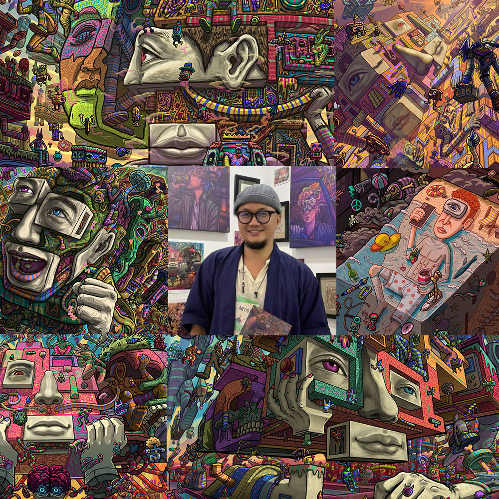 Let me join #ArtistOnTwitter 💚✨🌃✨💚