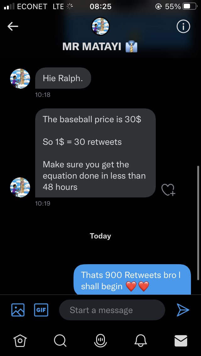 ralphmafiko's tweet photo. TWITTER WOYE

900 retweets to Get this Baseball shirt from MR MATAYI l should make it within 48 hours 

I know with you l can ❤️ lets GOOOOOO https://t.co/31bYzUxQ79