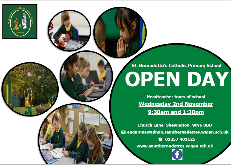 St. Bernadette's tweet media