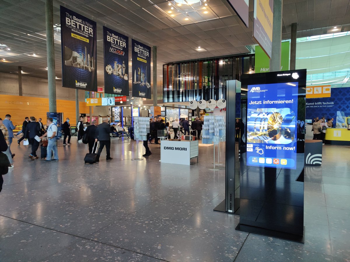 GaussML's tweet image. Wir sind heute zum ersten Mal Aussteller auf der #AMB Messe!
Wir präsentieren heute und morgen unser KI-Assistent für Fertigungsmaschinen.