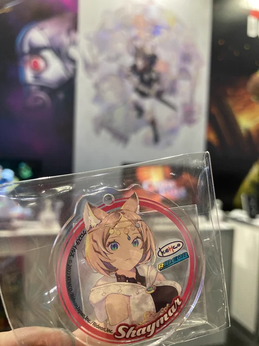 サキさんがよくRTされてて前から気になってた地元広島のゲームメーカー、ケムコのブース行ってきた猫耳キャラたちのタクティクスゲームがめっちゃ可愛いけど戦略ゲー下手すぎてPTメンバー半分も死なせてしもた… 