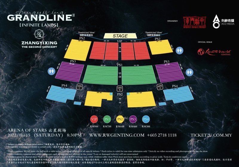 INFO ℹ️ | 220915 #LAY ‘GrandLine 2: Infinite Lands’ concert in Malaysia 🇲🇾 

📅 15th October, 2022 [Saturday]
⏰ 8:30PM
🏟️ Arena of Stars
🎫 Ticketing starts from 19th Sept
🔗 rwgenting.com
🔗 ticket2u.com.my

#EXO #엑소 <a href="/weareoneEXO/">EXO</a> <a href="/layzhang/">Lay Zhang</a>