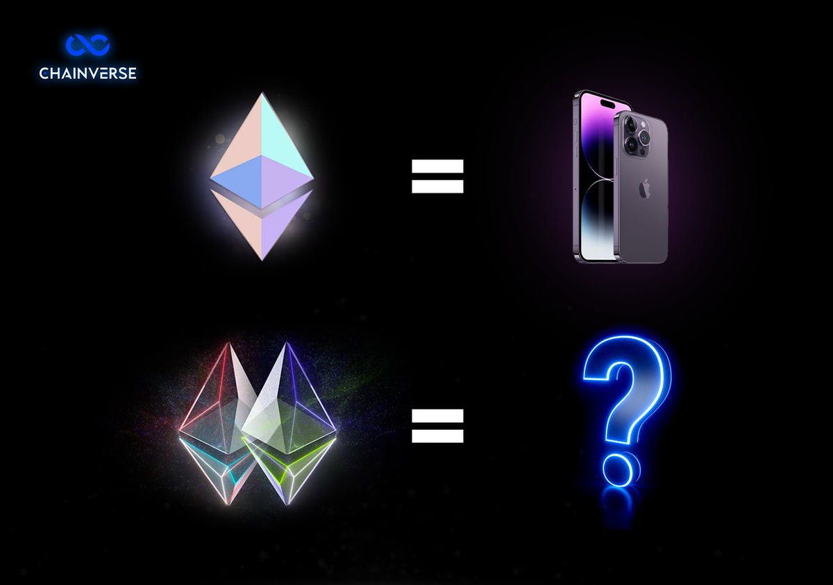 Chainverseorg's tweet image. What comes after ETH Merge this time?
How much gonna be 1 ETH in USD? 😂

Place your bets ⤵️
#blockchain #Wallet