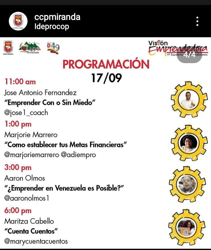 contabenlaweb's tweet photo. Información de Interés:
Desde mañana 15/09 #visionemprendedora #Ideprocop @ccpmiranda @FccpvOficial https://t.co/K51OAq0FIQ