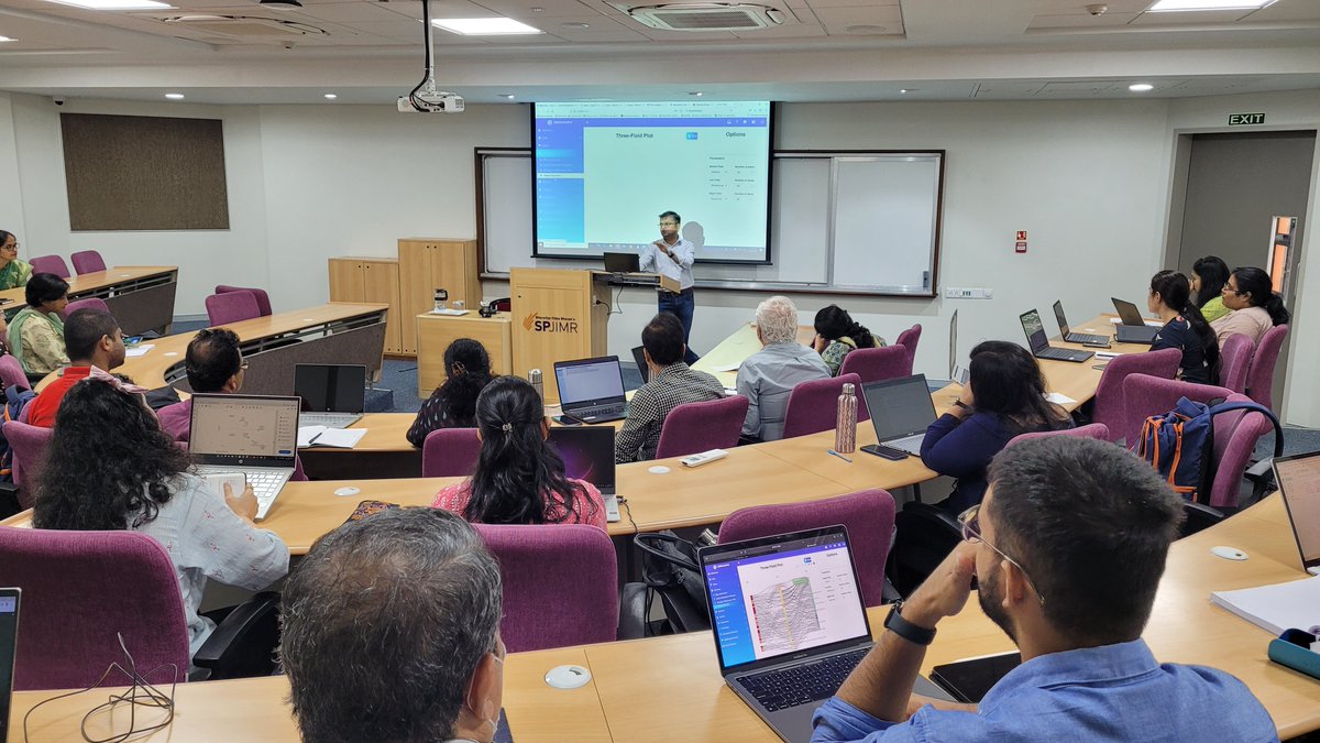 SPJIMRFPM's tweet image. Prof. Abhay Singh, Associate Professor of Applied Finance at @Macquarie_Uni conducted a Research Seminar Series on “Conducting Systematic Literature Reviews and Bibliometrics Analysis using R” on 14th Sep, 2022. @aksingh1985 @SPJIMR #research #SPJIMR #IAMSPJIMR #SPJIMRFPM