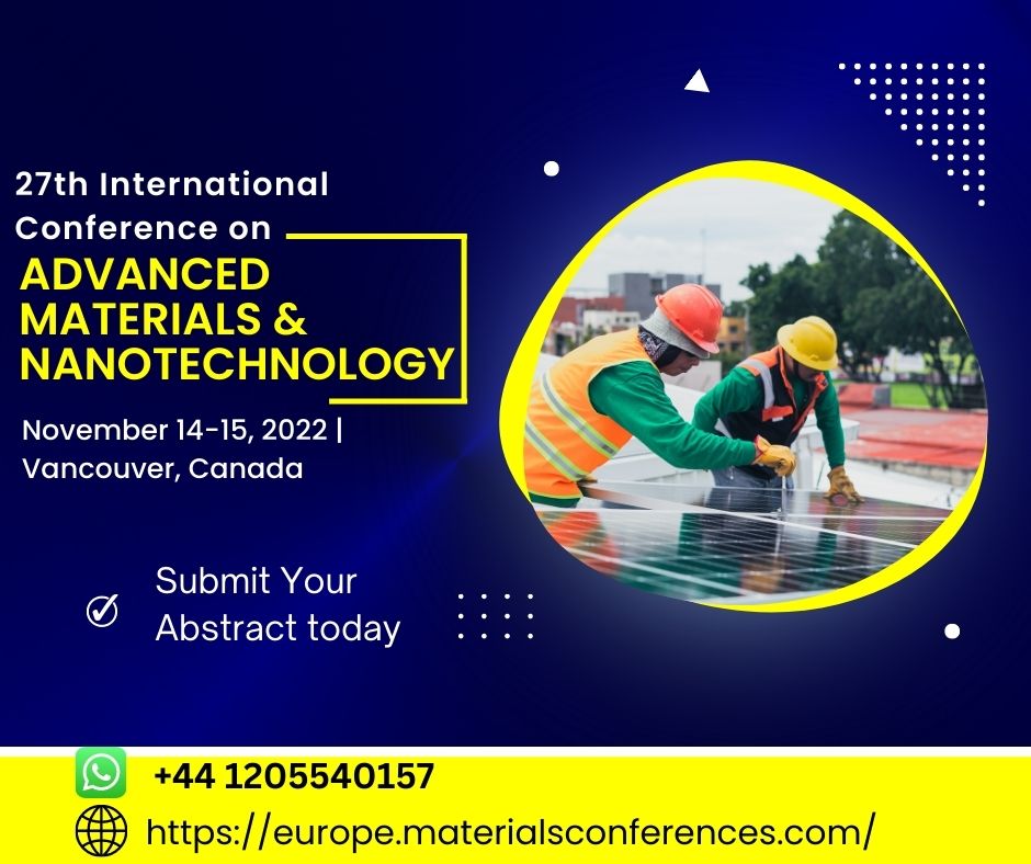 material_confe's tweet photo. 🌎The global photovoltaic market is expected to grow from USD 76.6 billion in 2020 to USD 113.1 billion by 2025, at a CAGR of 8.1%. 
👉27th International Conference on Advanced #Materials &amp; #Nanotechnology
🌐 https://t.co/ztIQzMk91s
#nanocell #Nanomaterials #SOLAR #solarenergy https://t.co/DldrU5OSJD