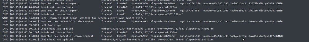 kedazo's tweet photo. Ethereum PoS activated! 🎉🎉 https://t.co/rFaxwnEqWR
