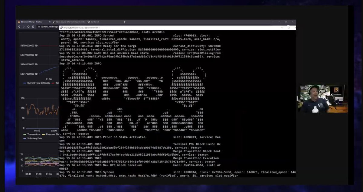 I was here... 😁
#Eth #Ethereum #merge #ETHMerge
