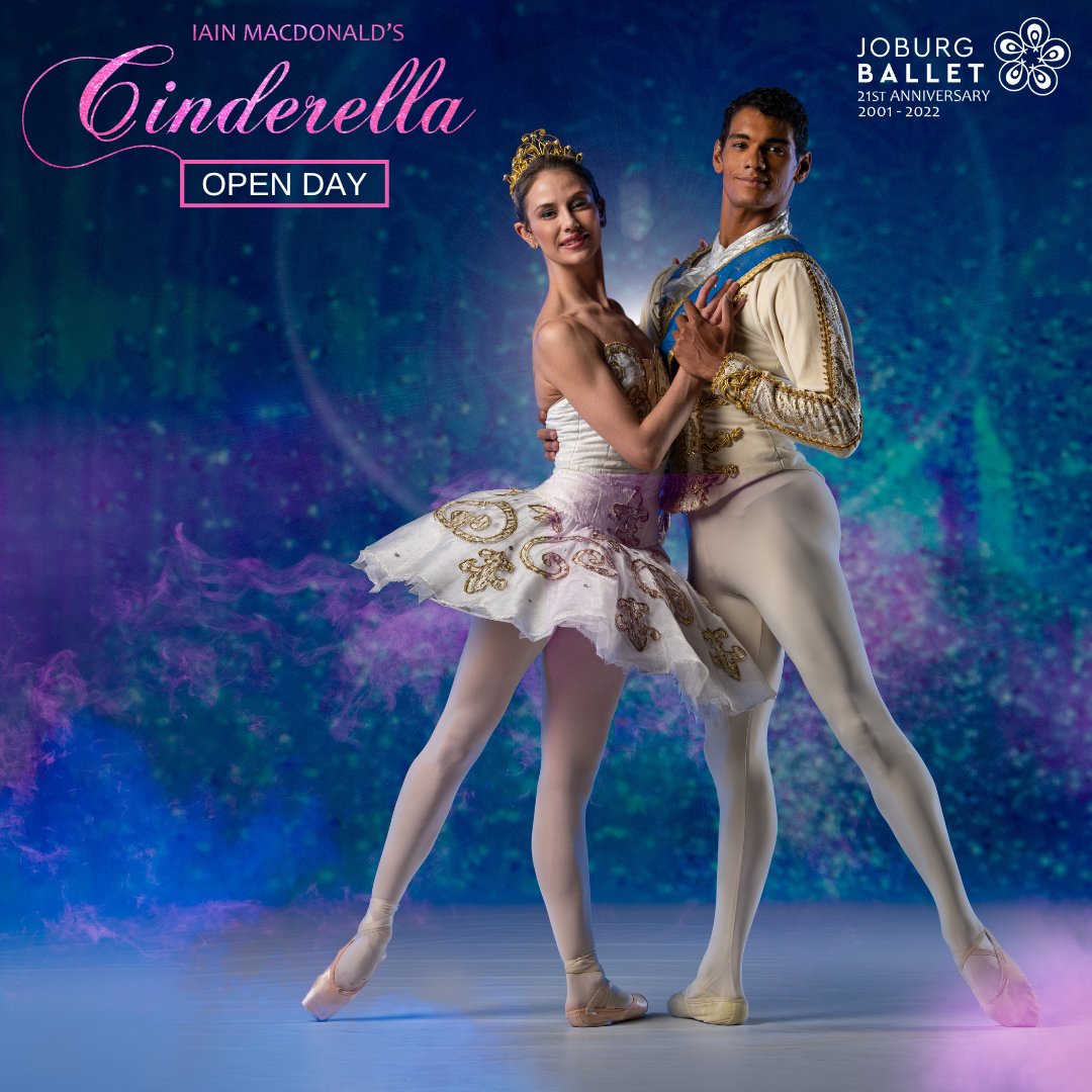 JoburgBallet's tweet photo. 𝐂𝐢𝐧𝐝𝐞𝐫𝐞𝐥𝐥𝐚 𝐎𝐩𝐞𝐧 𝐃𝐚𝐲 
𝐖𝐡𝐞𝐧: Sunday 18 September from 10h00 to 13h00 
𝐓𝐢𝐜𝐤𝐞𝐭𝐬: R150 (includes refreshments) 
𝐖𝐡𝐞𝐫𝐞: Joburg Ballet Studios, Hoofd Street, Braamfontein 
𝐁𝐨𝐨𝐤𝐢𝐧𝐠: 011-877 6898; futhi@joburgballet.com

#JoburgBalletCinderella https://t.co/ih6iInMrfW